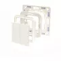 Shelly BLU Wall Switch 4 četru pogu Bluetooth slēdzis, plastmasa, ziloņkaula krāsa