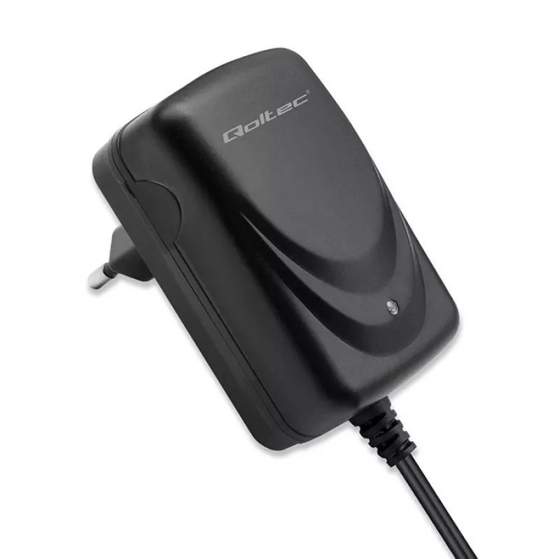Bateriju lādētājs QOLTEC Charger AGM GEL STD 6V 1A 6V svina-skābes, AGM un GEL akumulatoriem