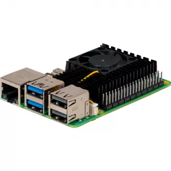 Joy-IT RB-heatsink5 Dzesēšanas komplekts Melns (RB-heatsink5)