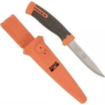Nazis BAHCO SB-2446 ar divkomponentu melni oranžu rokturi, garums 220 mm