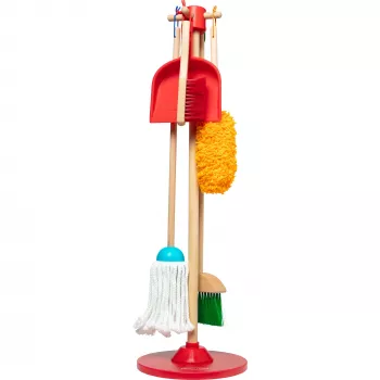 Melissa & Doug Broom Set Play Virtuvē