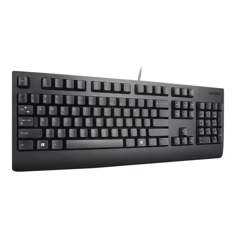 Lenovo 4X30M86918 tastatūra Office USB QWERTY US English Melna