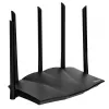 Tenda TX12 PRO bezvadu maršrutētājs Fast Ethernet Divu joslu (2.4 GHz / 5 GHz) Melns