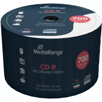 CD-R Disks 700MB 52x 50gab./MR207 Mediarange