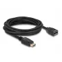 DeLOCK DisplayPort 1.2 pagarinātājkabelis 4K 60 Hz 5 m