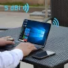 Āra visvirziena 4G LTE antenna QOLTEC 57044, 5 dBi, 600–2700 MHz, 50 W, 50 Ω, balts vara korpuss