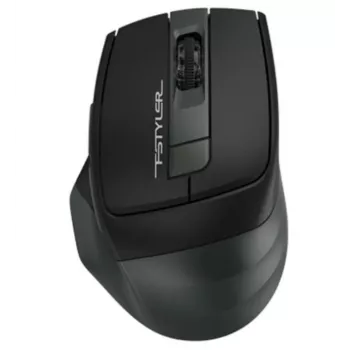 Bezvadu pele A4Tech A4TMYS46716 RF bezvadu + Bluetooth, optiska 2000 DPI, 6 pogas, labai rokai, nano uztvērējs