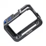Aizsargājošs metāla korpuss Telesin DJI Osmo Action 5 — melns