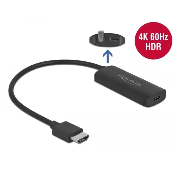 Adapter HDMI-A vīriņš uz USB Type-C sieviņa DeLOCK 63251