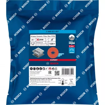 Bosch 2 608 621 827 slīpēšanas disks nerūsējošajam tēraudam un tēraudam, 125 mm, G 120+