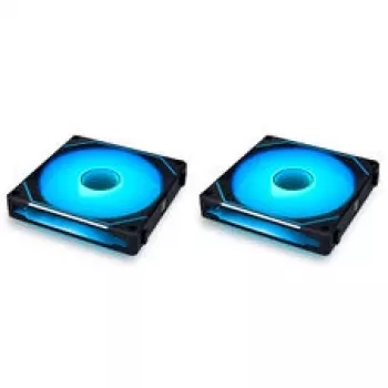 LIAN LI UNI FAN SL-INF 140 ARGB Reverse Blade PWM 4 komplekts, Melns