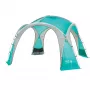 Event Dome Shelter L, 3,65 x 3,65 m, Paviljons gaiši zils/pelēks