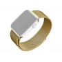 Metāla sieta nomaiņas siksniņa FIXED FIXMEST-434-GD Apple Watch 42/44/45/46/49 mm, zelta krāsā