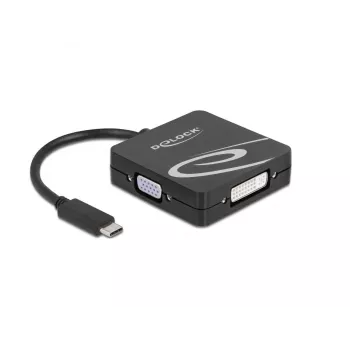 DeLOCK 63129 USB Type-C adapter - VGA, DVI, HDMI, DisplayPort