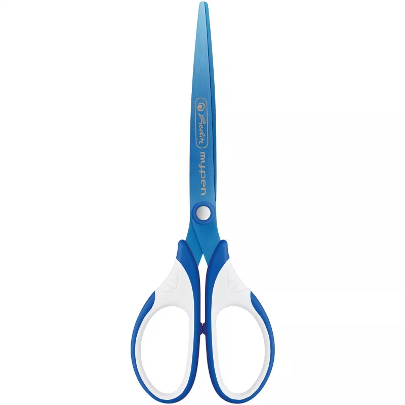 Pildspalva Herlitz my.pen Straight Cut zili balta