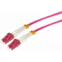 Tecline LWL Patch Cable HD, 50/125 µm, Multimode, OM4 šķiedra, LC Duplex Spraudnis / SC Duplex Spraudnis, viršu violets, 3,0 m (798LS03)