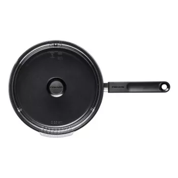 Cepamā panna 26cm ar keramikas pārklājumu un vāku Func