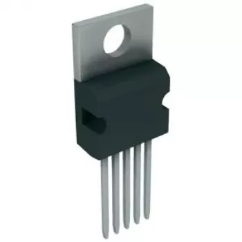 DC/DC komutācijas regulators Texas Instruments LM2576HVT-12/NOPB, TO-220-5 korpuss, fiksēts 12V izejas spriegums