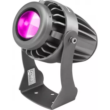 LED pinspot EUROLITE PST-10W rozā 10W prožektors akcenta apgaismojumam