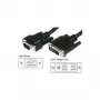 Wentronic Goobay DVI-I/VGA FullHD kabelis, melns, 3 m – DVI-A spraudnis (12+5 kontakti) > VGA spraudnis (15 kontakti) (50991)