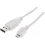 ShiverPeaks BS77180-W USB kabelis 0,5m USB 2.0 Micro-USB B balts