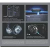 SteelSeries Arctis Nova 3P Wireless bezvadu austiņas spēlētājiem, Bluetooth/2,4 GHz, melnā krāsā