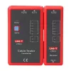 Kabeļu testeris UNI-T UT681L RJ45 un RJ11 savienotājiem, nepārtrauktības un vadu pārbaudei