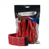 CableMod ModMesh kabeļa pagarinājumu komplekts CM-PCAB-BKIT-NKR-3PC-R