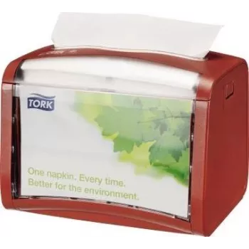 Tork Xpressnap 272711 galda salvešu dozators sarkans