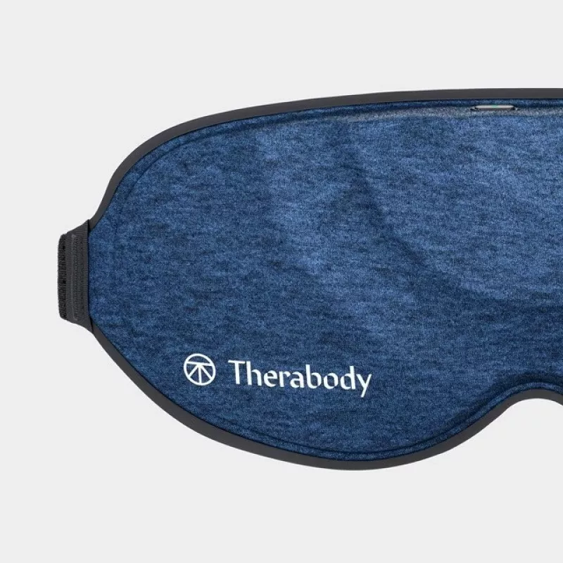 Therabody SleepMask sejas masieris Melns, Zils