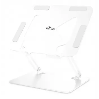 MEDIA-TECH Laptop Statīvs MT2661W (balts)