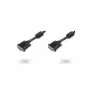 DVI kabelis Digitus DK-320101-030-S 3.05 m DVI-D Melns