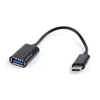 Gembird A-OTG-CMAF2-01 USB kabelis 0.2 m USB C USB A Melns