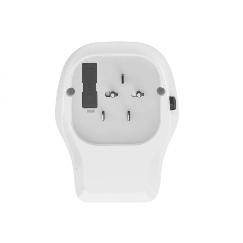 Ceļojumu sienas lādētājs GEMBIRD TPA-1A2C20-02-W 20W — 1×USB-A + 2×USB-C, G tipa kontaktdakša, 100–250V, balts