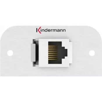Kindermann 7441000526 RJ-45 Alumīnija kontaktligzda