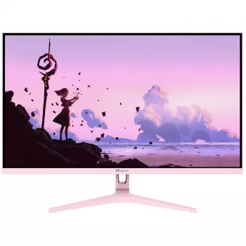 Datora monitors Arozzi Nova 32 collas (80 cm) 2560×1440 Quad HD LED 1 ms 16:9 Rozā ar skaļruņiem un VESA