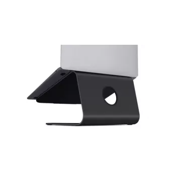 Rain Design mStand - piezīmjdatora statīvs - melns - alumīnijs - visiem MacBooks - 253 mm - 190 mm