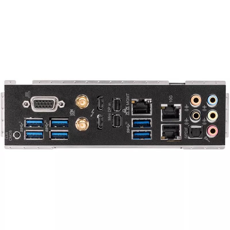 Mātesplate ASRock WRX80 CREATOR R2.0 — AMD WRX80, Socket sWRX8, E-ATX, 8× DIMM DDR4, 2 TB max, Wi‑Fi 6E, 10Gb LAN, 7.1 audio