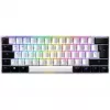 Sharkoon SGK50 S4 60% kompaktā tastatūra Gaming USB QWERTZ Vācu Baltā RGB LED