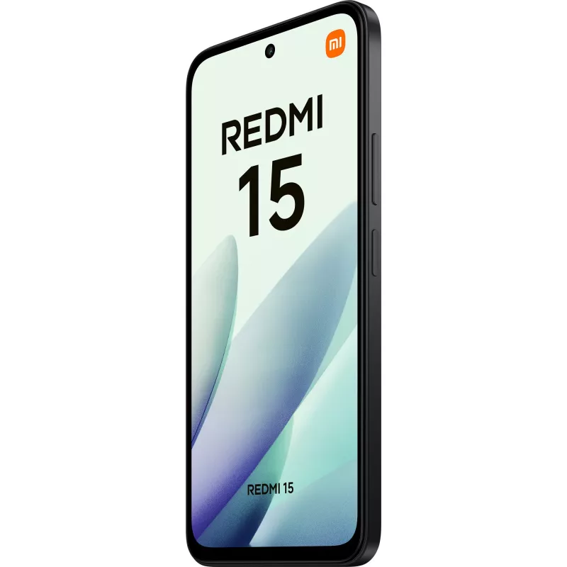 Xiaomi Redmi 15 17.5 cm (6.9) hibrīds Dual SIM 4G USB Type-C 6 GB 128 GB 7000 mAh Melns