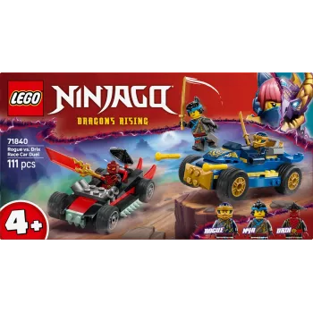 LEGO NINJAGO Sacensību duelis Rogue pret Drix 71840