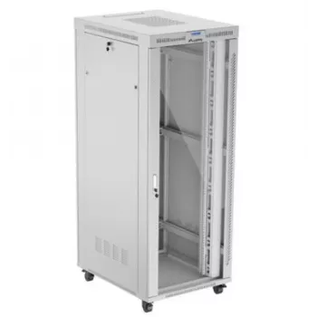 LANBERG 19 42U 800x1000 Brīvi stāvošs LCD stikla durvju skapis (FlatPack) (Spedīcijas piegāde)
