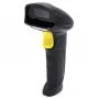 Rokas svītrkodu skeneris QOLTEC 50853 — 1D/2D, vadu, USB, ABS korpuss, 1.65 m kabelis