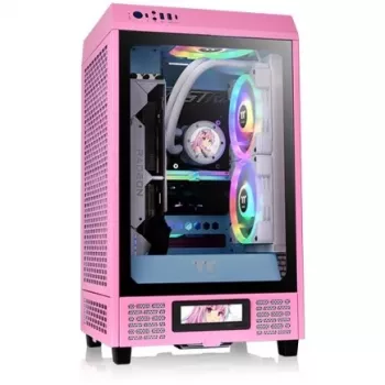 PC korpuss Thermaltake Tower 200 Mini Tower Rozā