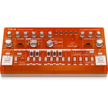 Analogais sintezators Behringer TD-3-SB Red 9V DC