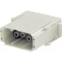 Harting savienotājs Han C-moduļa kontaktu ieliktnis 09 14 008 3001 — 8 signālkontakti + PE, krimpējams