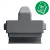 Leitz asmens precīzajam trimmerim Home A4, 8 loksnes, A4, Tērauds, Pelēks, 28 mm, 30 mm