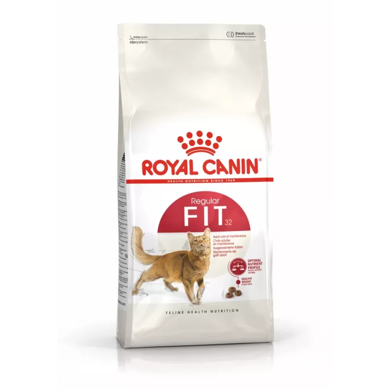 Royal Canin Feline Fit 2kg sausā barība kaķiem Pieaugušajiem