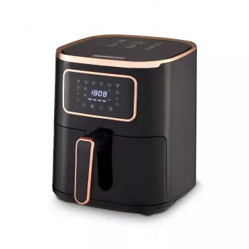 Karstā gaisa fritieris HEINRICH'S HFR 8216 — 5.0 L, 1450 W, Melns, LED, Skārienvadība