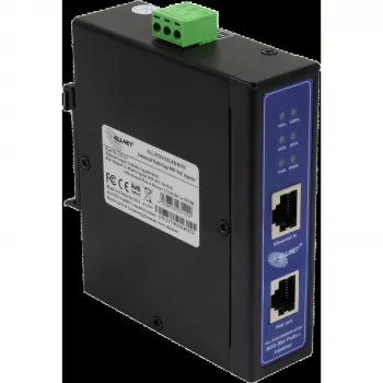 PoE Injector ALLNET ALL-PI2015MGPB-B Power-Booster 90W — Industriāls MultiGigabit PoE++ injektors